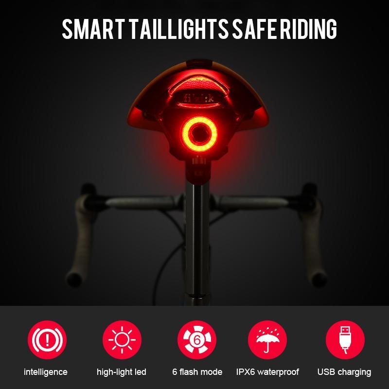 Stornfield | Lumière arrière de vélo ultra-intelligente