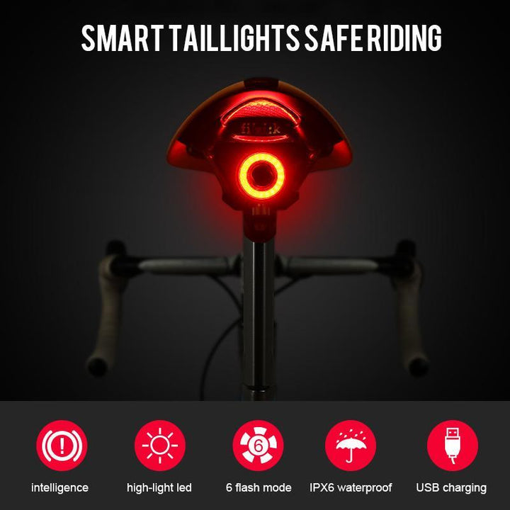 Stornfield | Lumière arrière de vélo ultra-intelligente