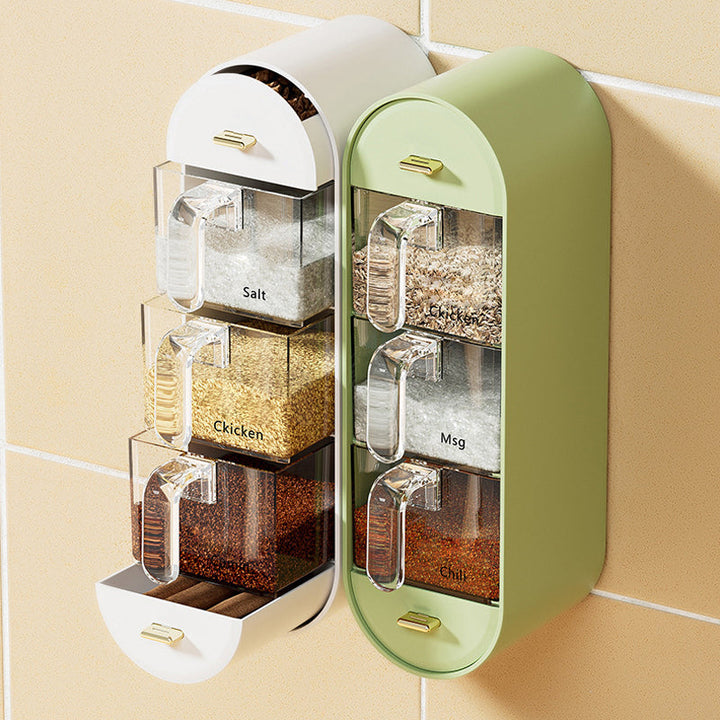 Space-saving spice jar for wall mounting | Stornfield