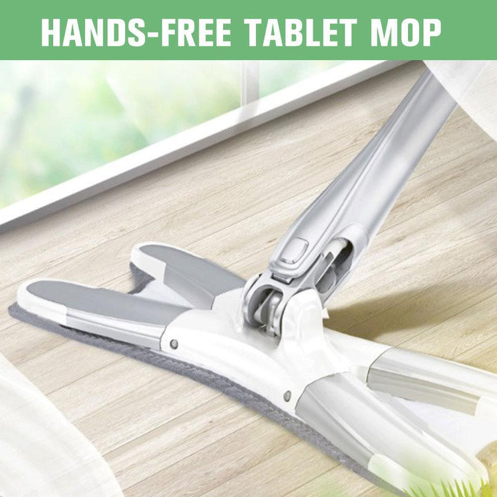 Rotatable X-shaped Hands-free Tablet Mop | Stornfield