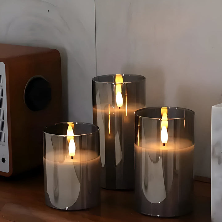 3D Flicker Flameless Candle Set | Stornfield
