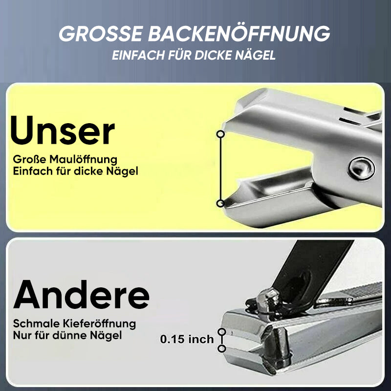 Portable ultra-sharp nail clippers made of stainless steel | Stornfield