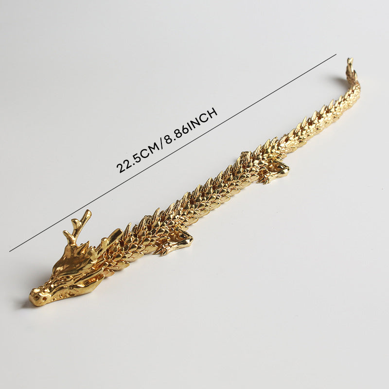 Stornfield | Golden Dragon with Movable Joints