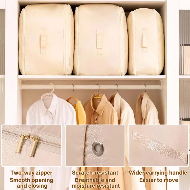 Stornfield | Ultra space-saving self-compressing organizer