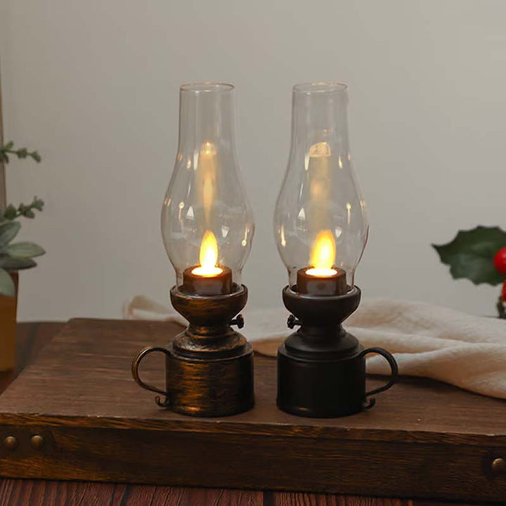 Electronic LED Vintage Oil Lamp | Stornfield