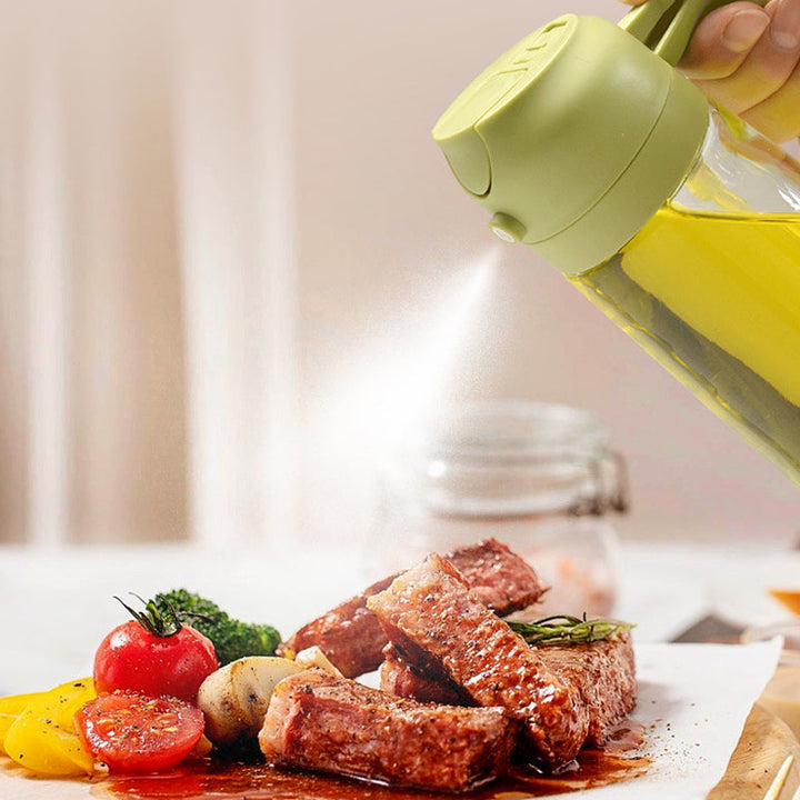2-in-1 glass oil sprayer and dispenser | Stornfield
