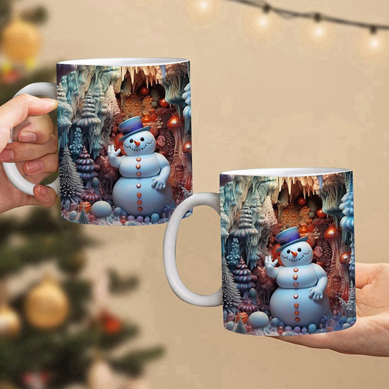 3D snowman mug | Stornfield