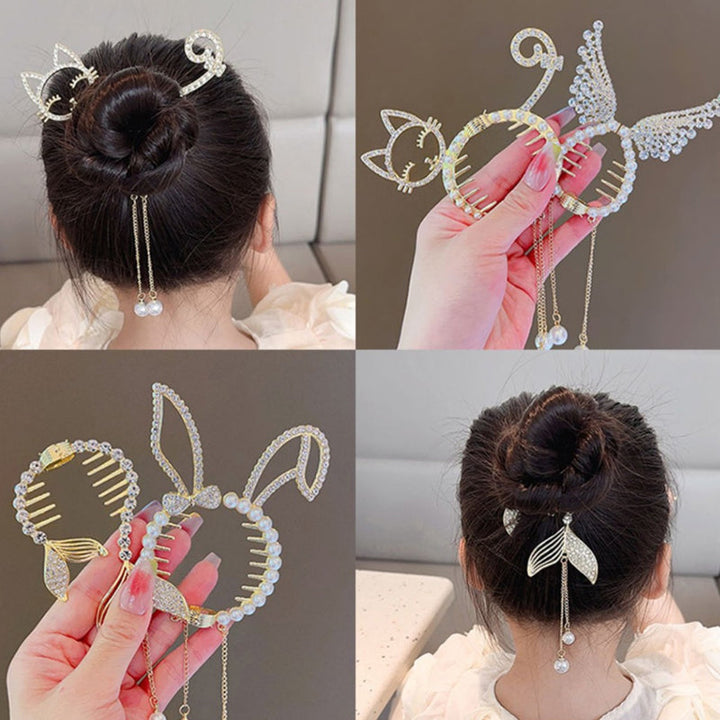 Elegant ponytail hair knot | Stornfield