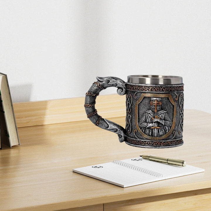 Creative Medieval Stainless Steel Tankard for Beer Coffee | Stornfield