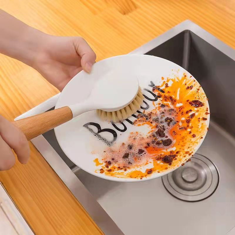 Wooden Handle Pan Brush | Stornfield
