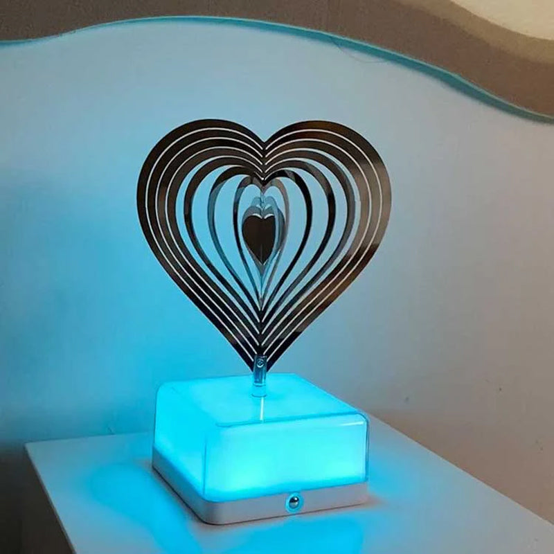 Rotating ambient light made of metal | Stornfield