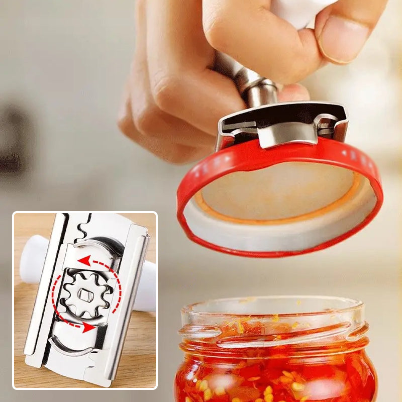 Size-adjustable can opener made of stainless steel | Stornfield