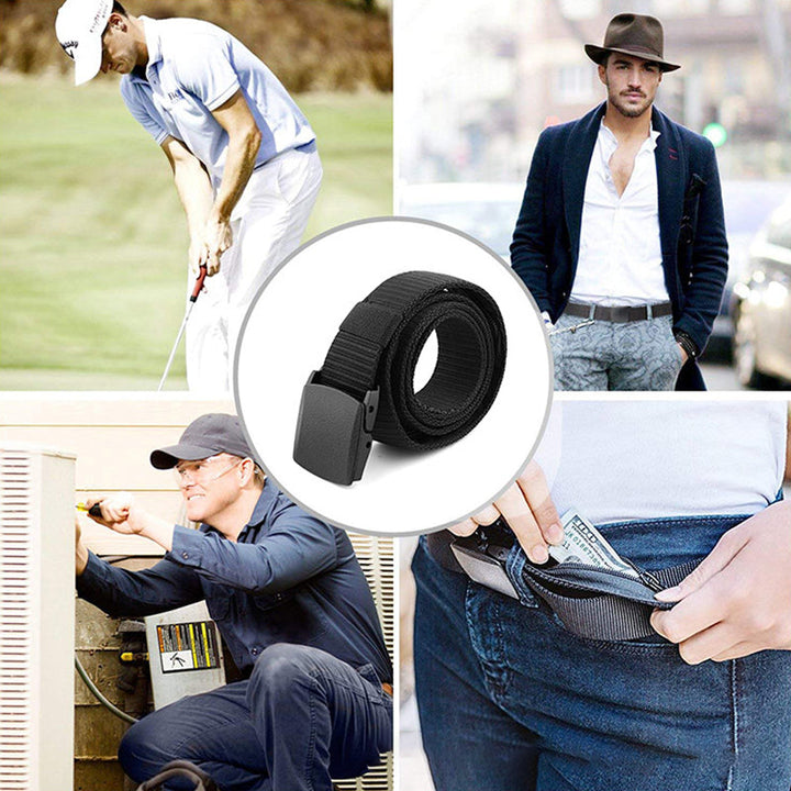 Anti-theft belt with hidden wallet | Stornfield