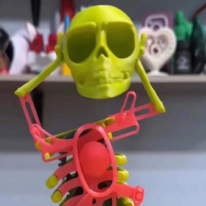 Dancing and Swinging 3D Skull Toy | Stornfield