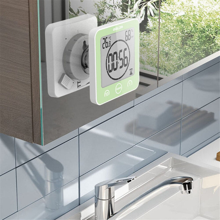 Stornfield | Waterproof Shower Clock - Always on time, even in the bathroom!