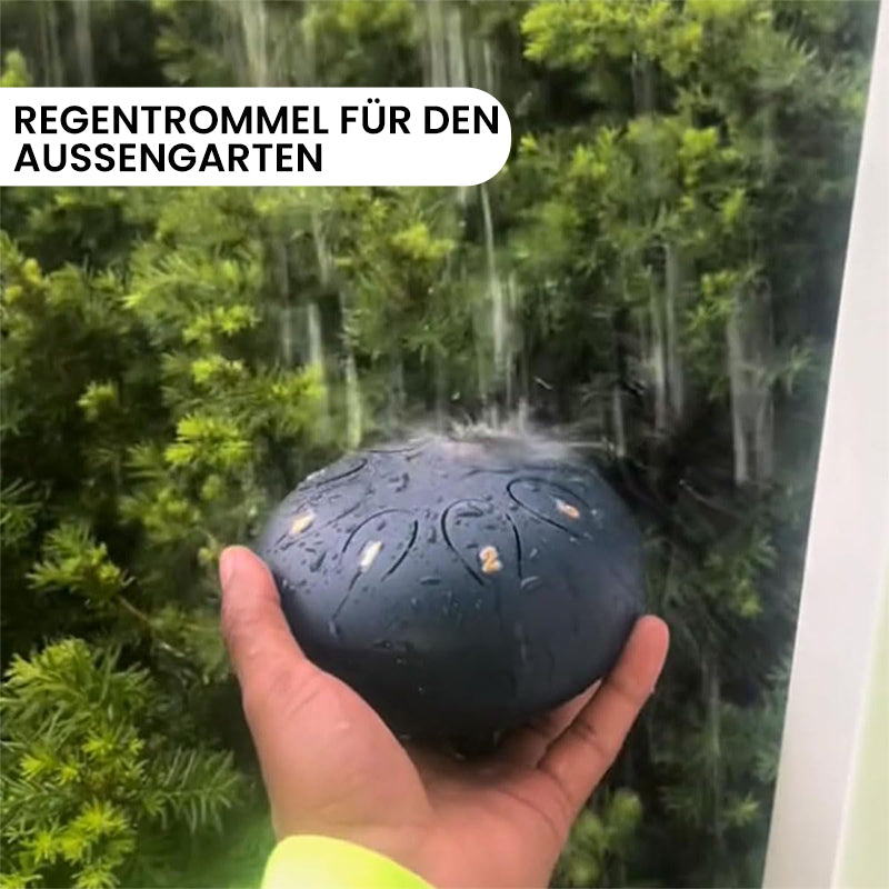 Rain drum as garden instrument | Stornfield