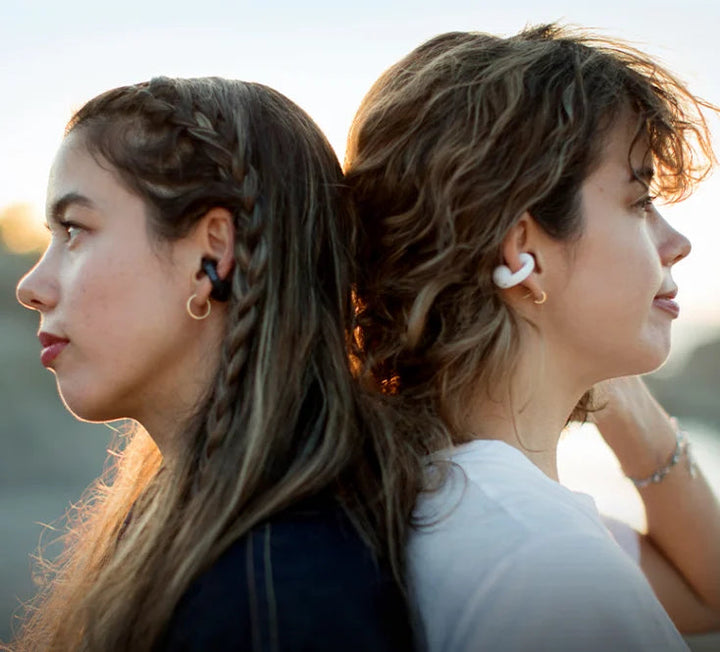 Bone conduction headphones with wireless ear clip | Stornfield