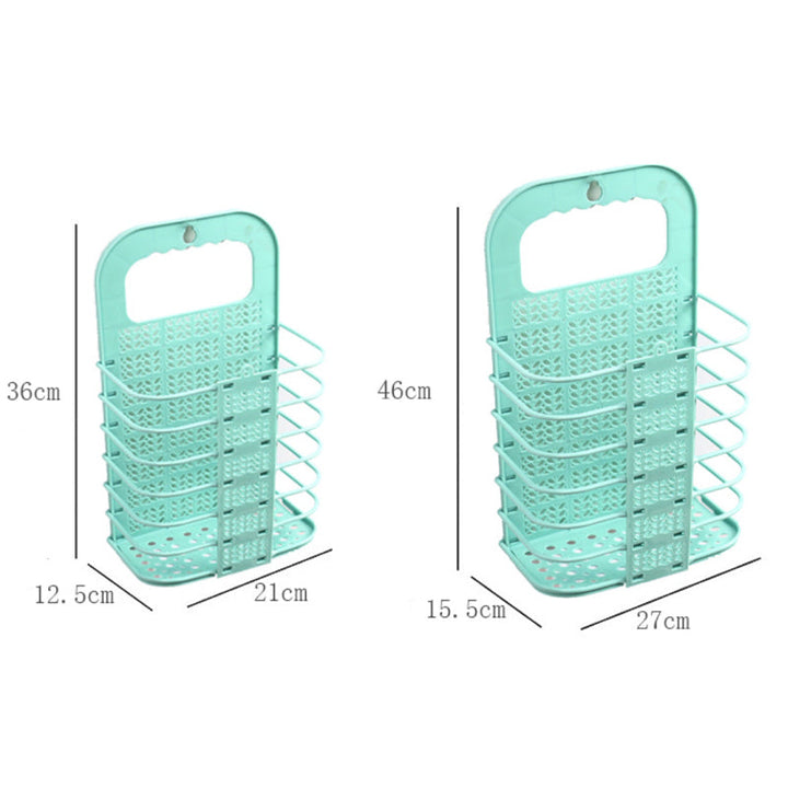 Folding Wall-mounted Punch-free Storage Baskets | Stornfield