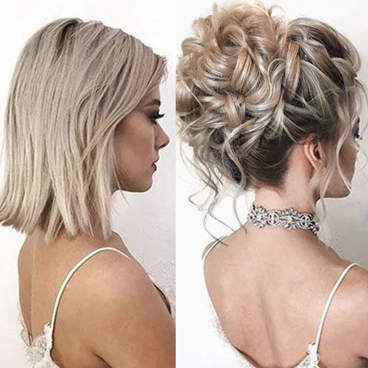 Hair bun ponytail with clip | Stornfield
