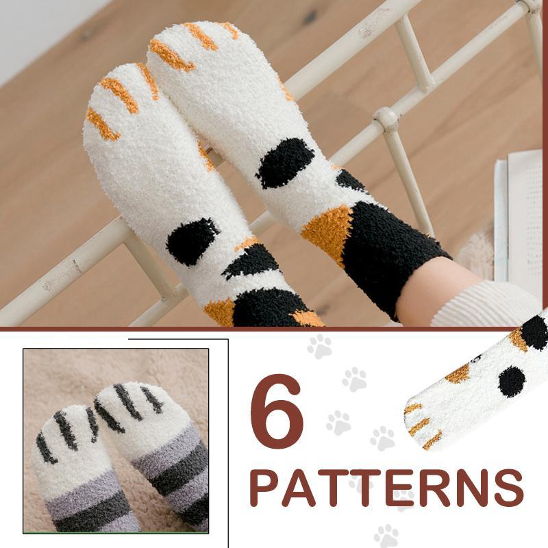 Stornfield | Fluffy Fuzzy Cat Claw Socks