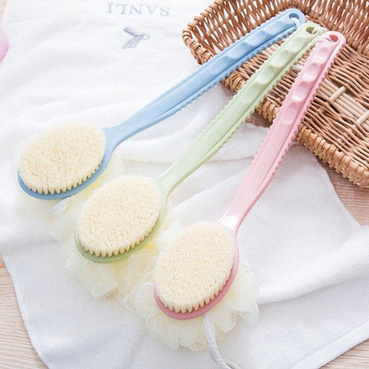 2-in-1 Bathing Scrubbing Long Handle Brush Stornfield