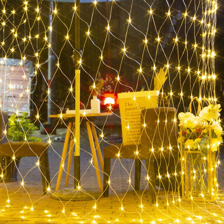 Solar Fishnet Light | Stornfield