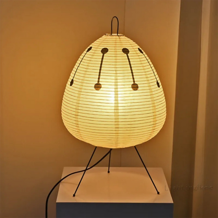 ZenLicht Japanese Floor Lamp – Minimalist Floor Lamp made of Rice Paper and Bamboo | Stornfield