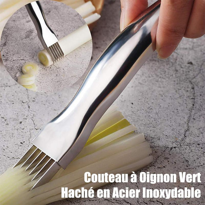 Green Onion Chopper Knife Stainless Steel | Stornfield