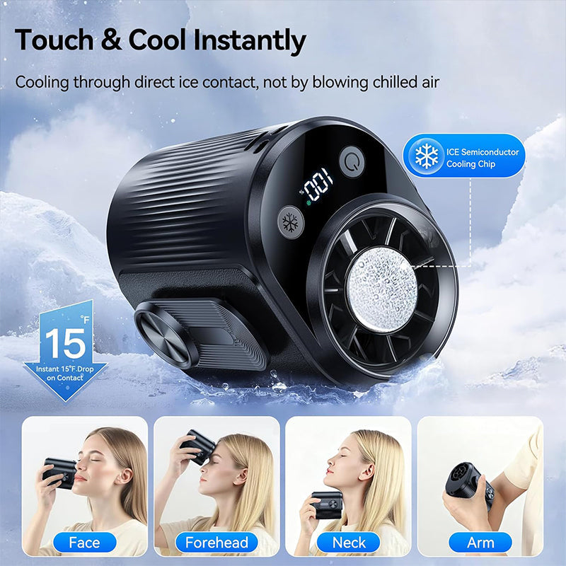 Portable Ice Cooling Waist Fan | Stornfield