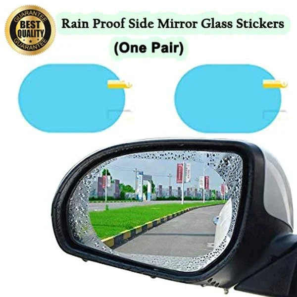 2 pcs Rainproof Car Side Mirror Sticker Stornfield