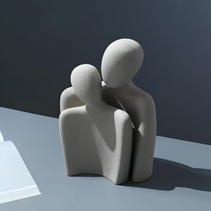 Couple Ceramic Love Figurine | Stornfield