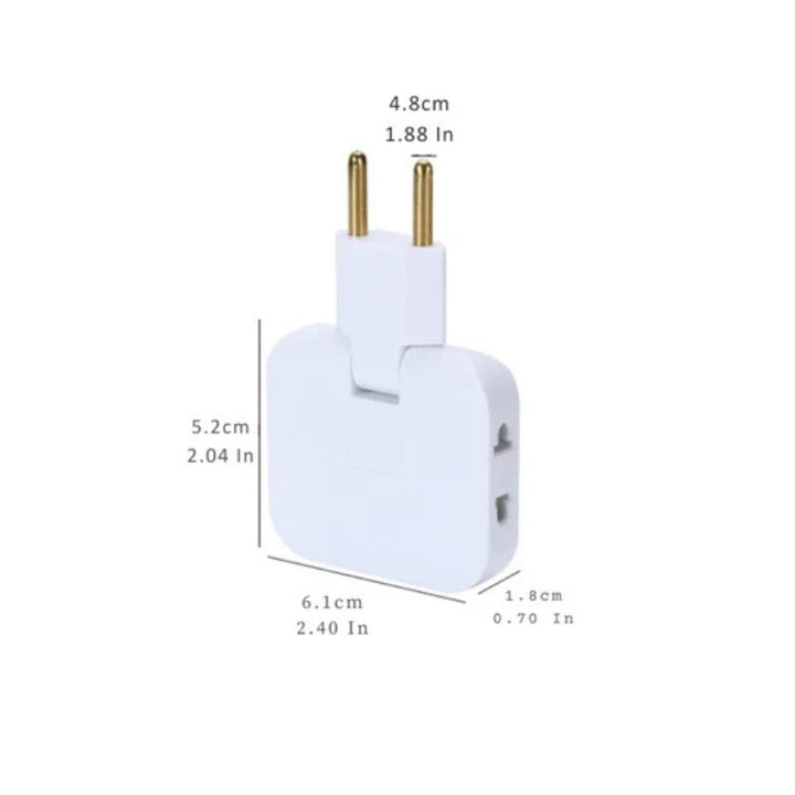 Stornfield | FlexiPlug – Ultra-slim 180° Rotating Power Strip with Multiple Sockets
