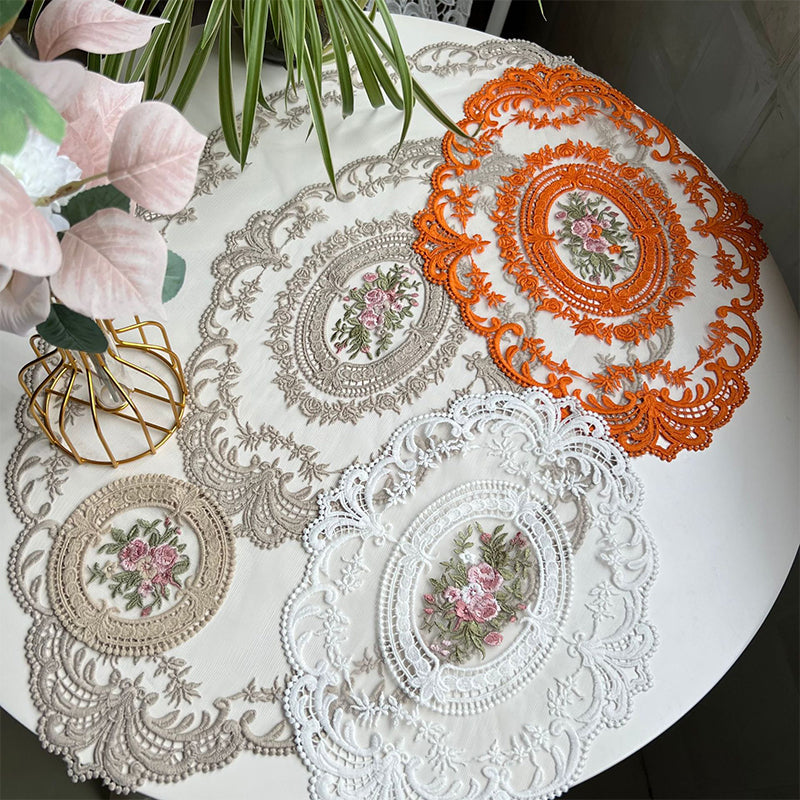 Handmade Crochet Lace Tablecloth Doilies | Stornfield