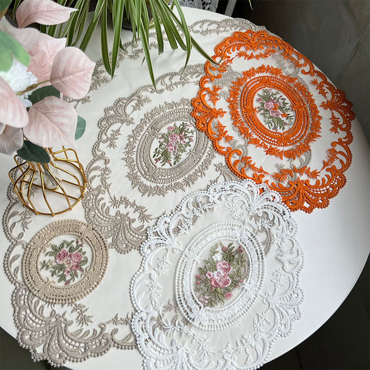 Handmade Crochet Lace Tablecloth Doilies | Stornfield