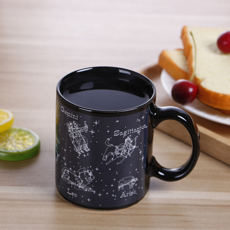 Heat-sensitive color-changing star mug | Stornfield