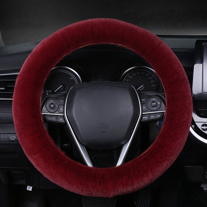 Universal Plush Steering Wheel Cover for Car | Stornfield