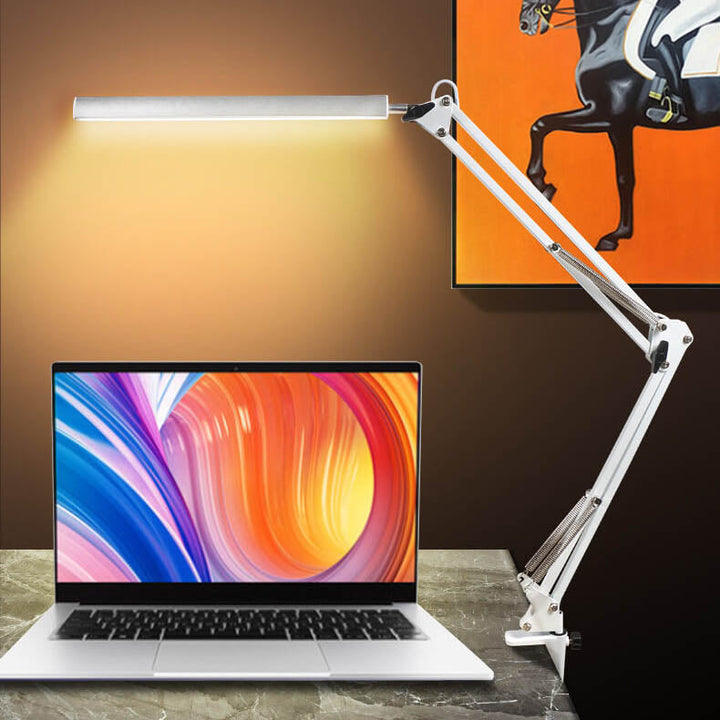 Stornfield | LED Eye-Protection Clip-On USB Reading Light with Long Foldable Arm