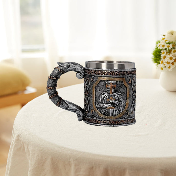 Creative Medieval Stainless Steel Tankard for Beer Coffee | Stornfield