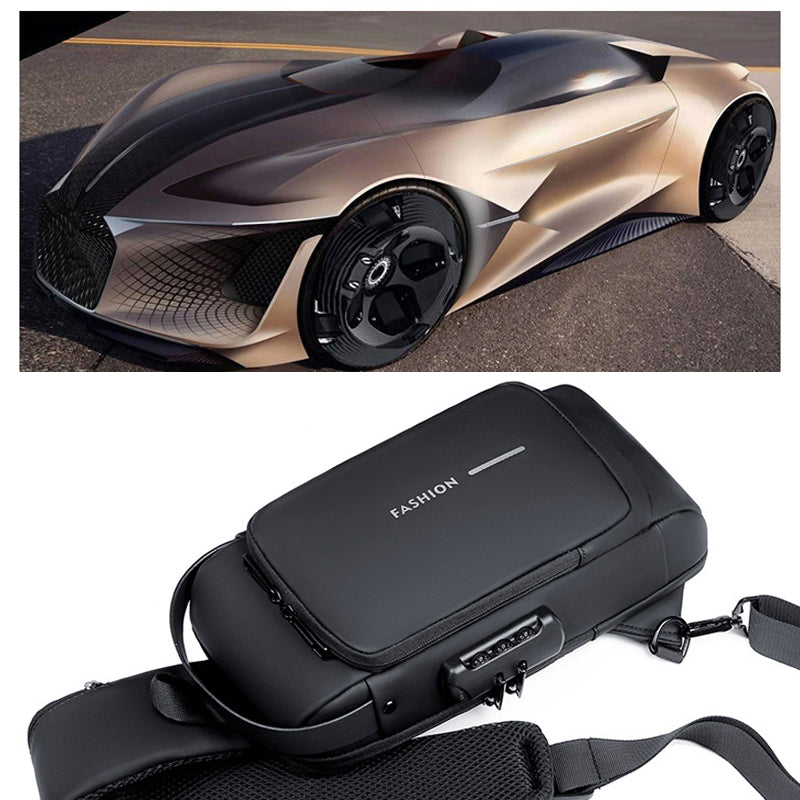 Stornfield | Anti-theft Crossbody Bag with USB Charging Port