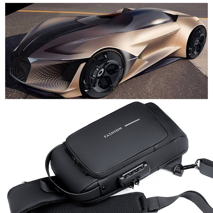 Stornfield | Anti-theft Crossbody Bag with USB Charging Port