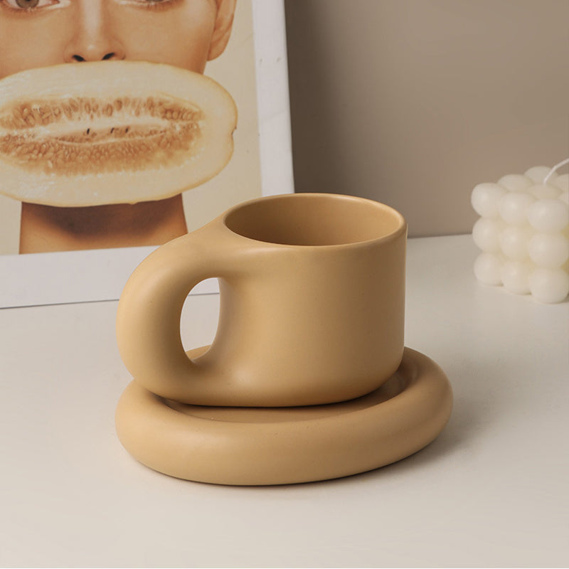 Nordic Minimalist Cute Fat Mug | Stornfield