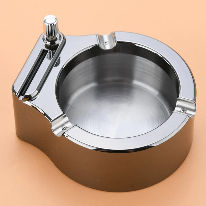 Stornfield | Retro Metal Ashtray, Lighter
