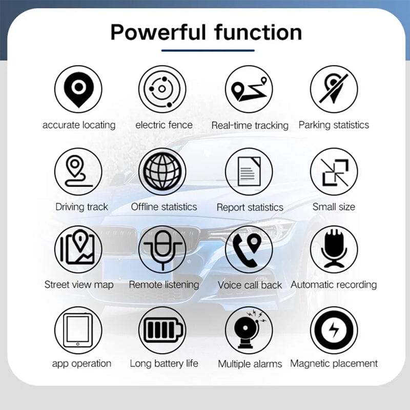 Stornfield | Strong Magnetic GPS Tracker for Vehicle Tracking