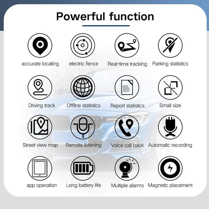 Stornfield | Strong Magnetic GPS Tracker for Vehicle Tracking