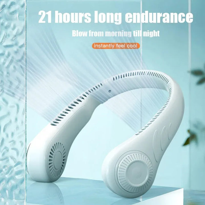 Portable Neck Fan with 360 Cooling Airflow | Stornfield