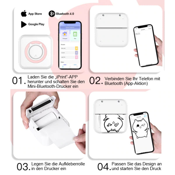 Practical Mini Pocket Printer | Stornfield
