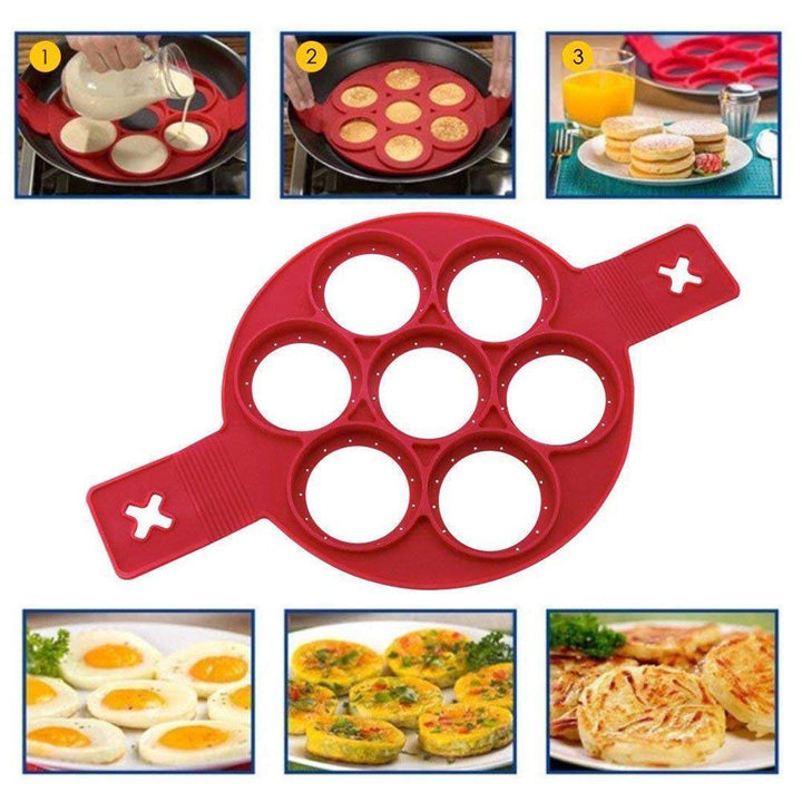 Non-stick Silicone Pancake Mold Ring | Stornfield