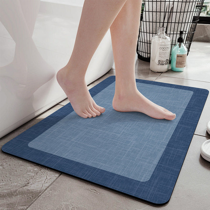 Non-Slip Minimalist Bathroom Floor Mat - Super Absorbent, Easy to Clean | Stornfield