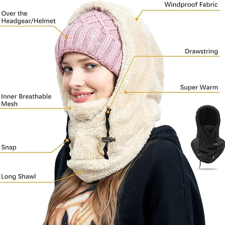 Stornfield | Ski Mask with Sherpa Hood