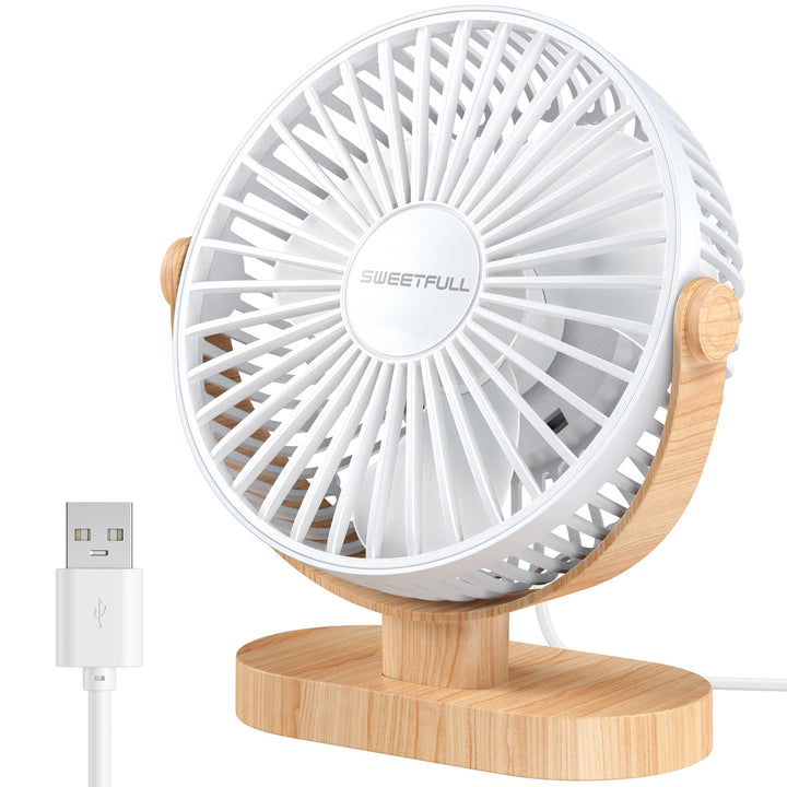 6.5 Inch USB Small Desk Fan for Home Office Car Outdoor Travel | Stornfield